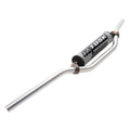 Aluminum 7/8" Handlebar YZ High Bend Silver Q532