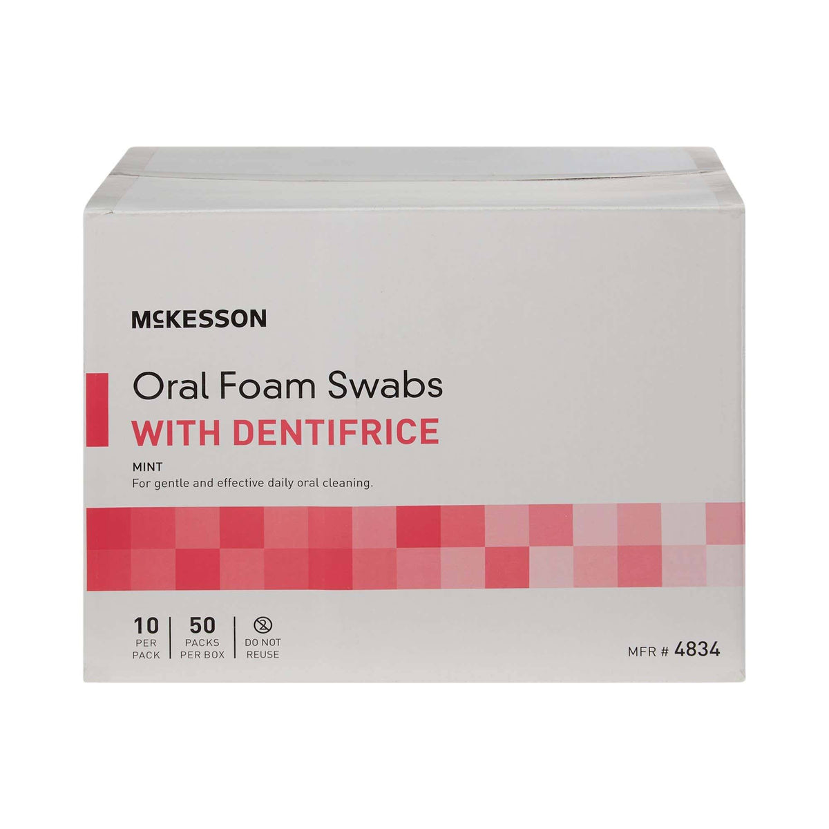 Oral Swabstick with Dentifrice, 1000 / Case V27732