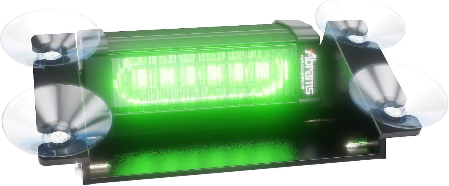 36W 12 LED Windshield Strobe Warning Light Bar P1379