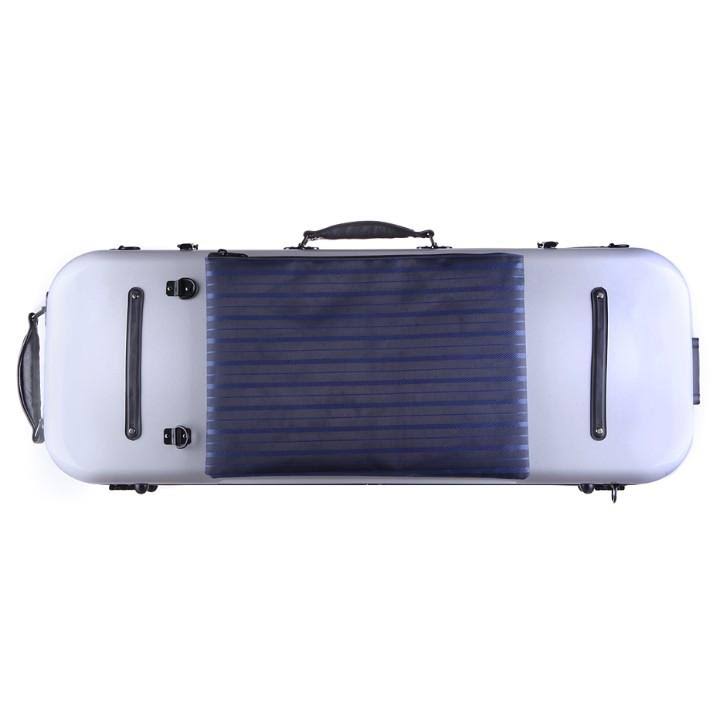 Viola Fiberglass Oblong Case Silver T299