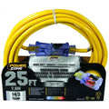 Yellow 25 Feet 14 Awg Extension Cord L758