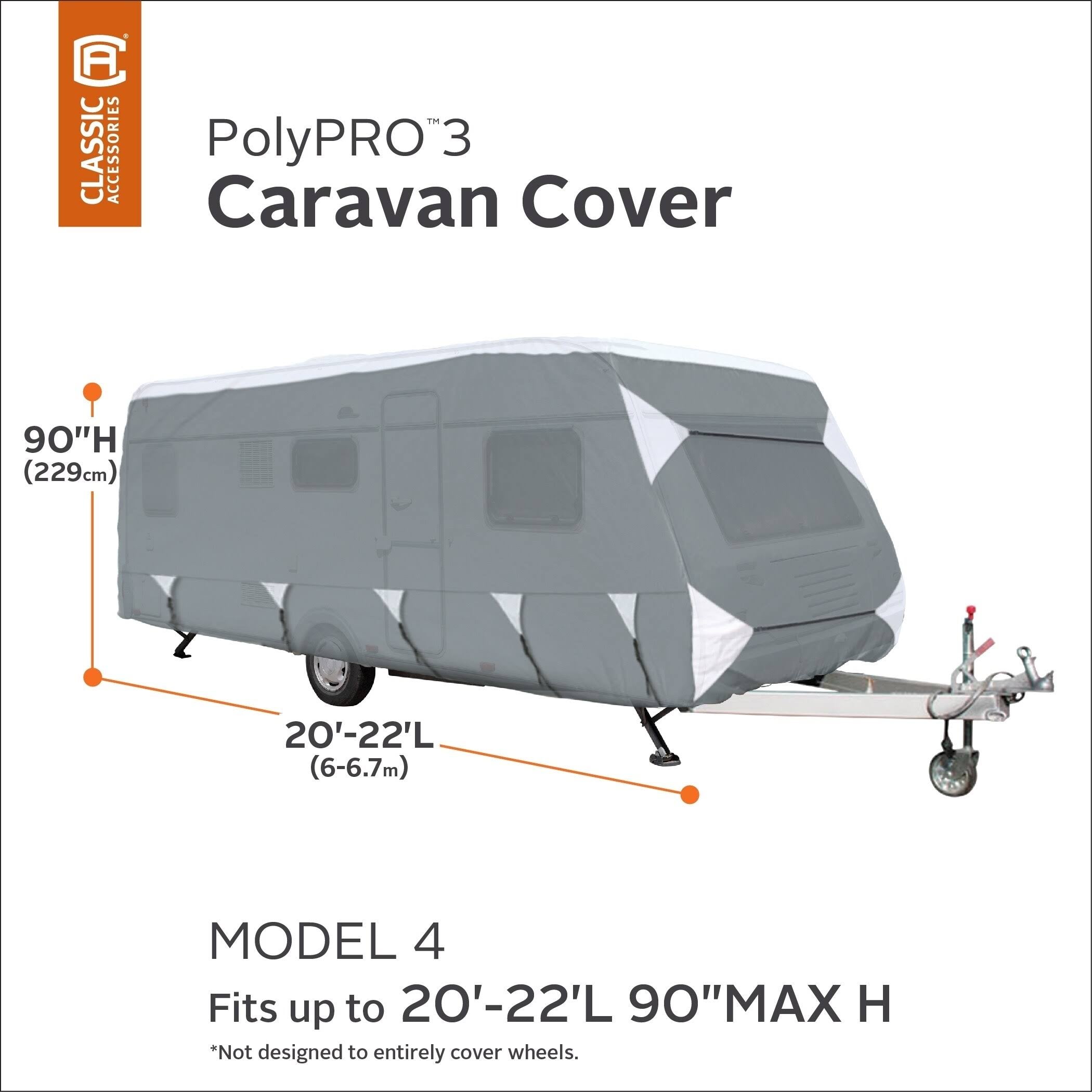 Polypro 3 Deluxe Caravan Cover A52498