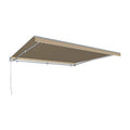 Tan Retractable Awning with Remote Q8621