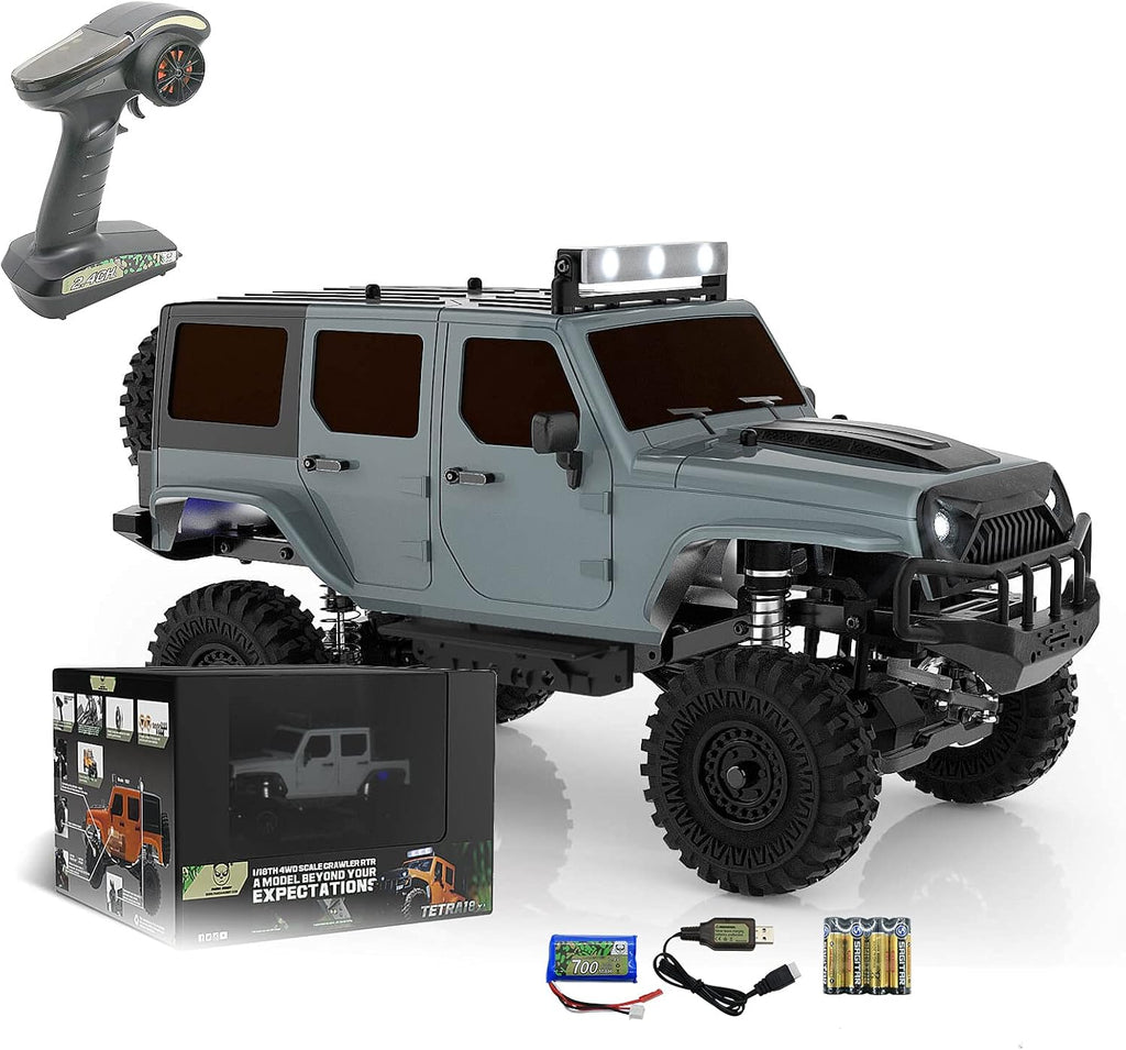 Blue 1/18 4WD RTR Remote Control Rock Crawler J19394