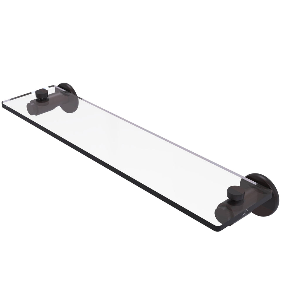 22 inch Glass Vanity Shelf Venetian Bronze W8337
