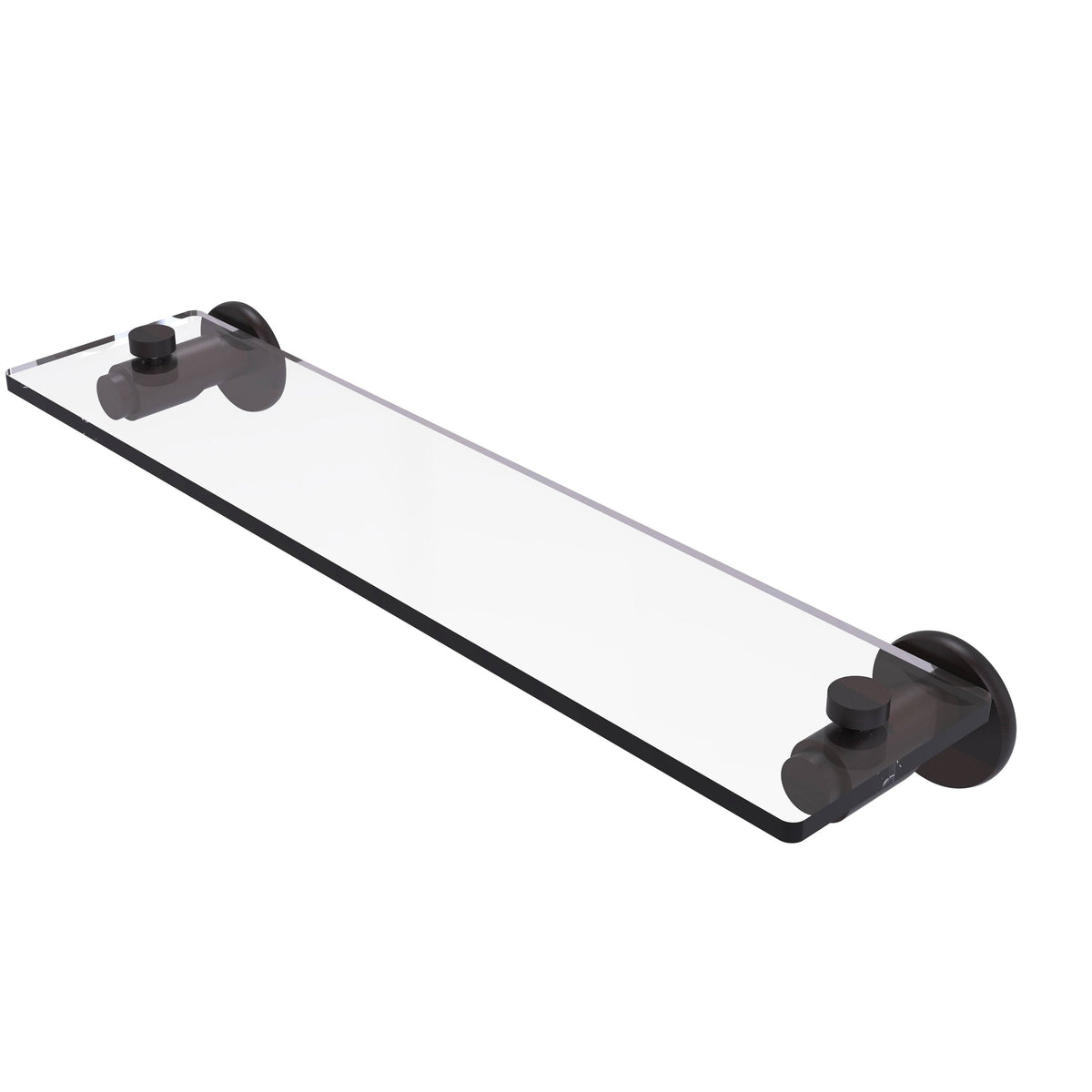 22 inch Glass Vanity Shelf Venetian Bronze W8337