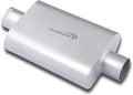 Dual Chamber 3 inch inlet/3 inch outlet Performance Automotive Muffler Exhaust Pack of 2 Y207