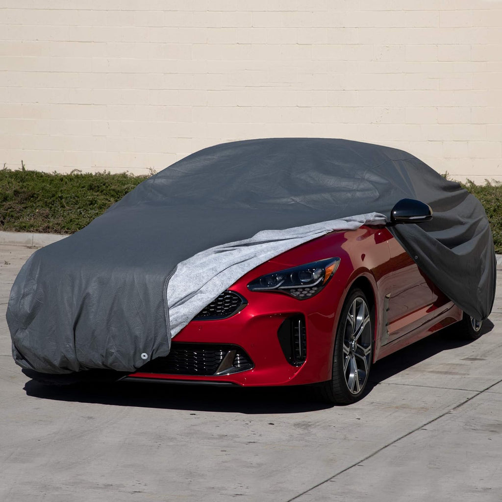 Car Cover Water Resistant 5 Layers Pack of 2 J3233