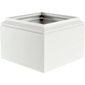 8 in. Aluminum Natchez Capital and Base O716