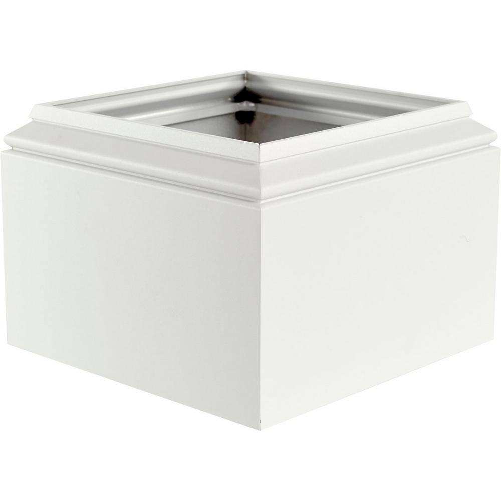 8 in. Aluminum Natchez Capital and Base O716