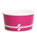 6 oz Paper Food Containers (Pink) I834