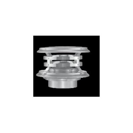3-Inch SS Cap G28205
