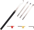 Carbide Tipped Wood Turning Tools Set with Aluminum Alloy Grip Handle F692274