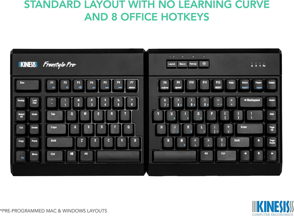 Quiet Ergonomic Split Mechanical Keyboard U149