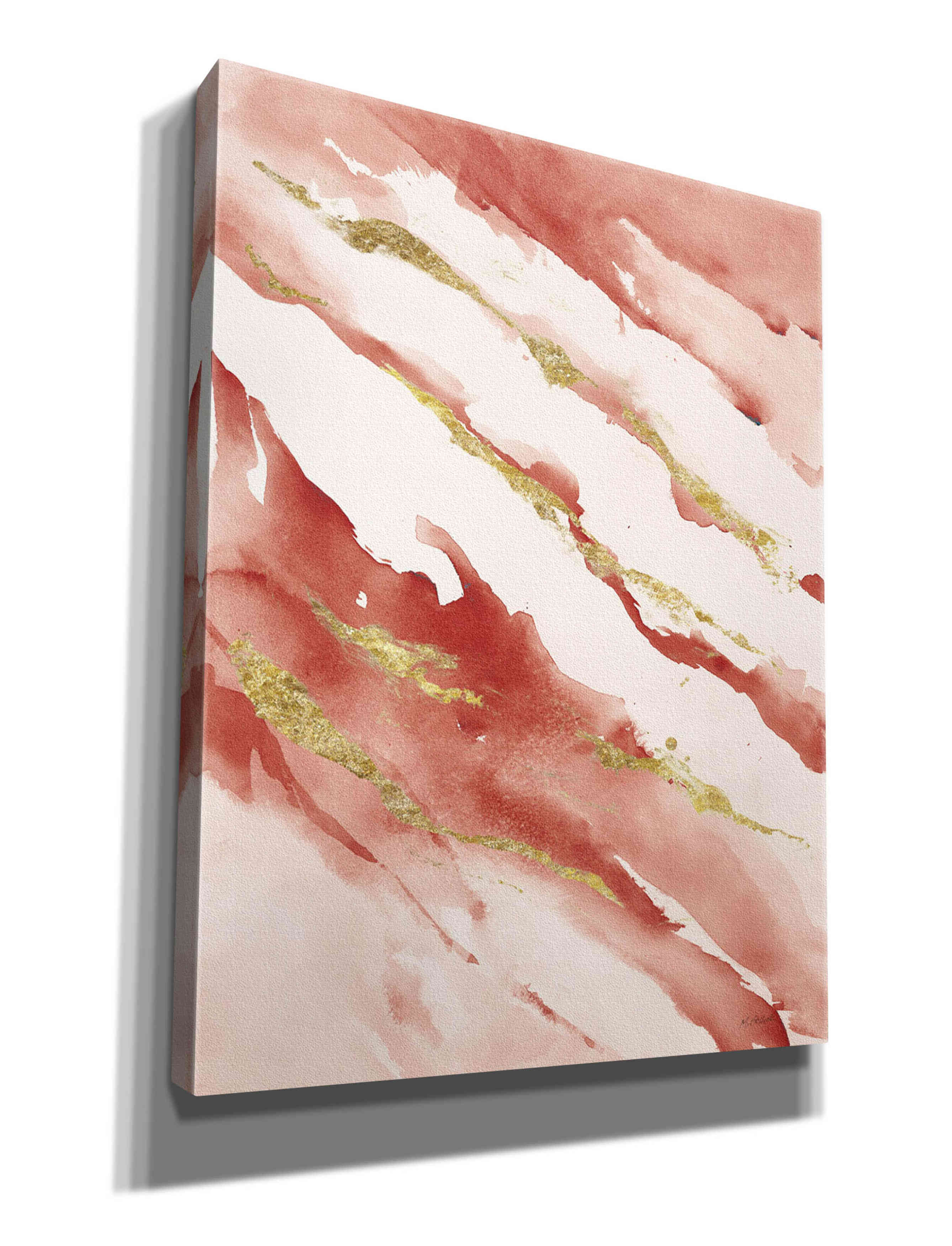 Red Giclee Canvas Wall Art, 26"x34" N5357