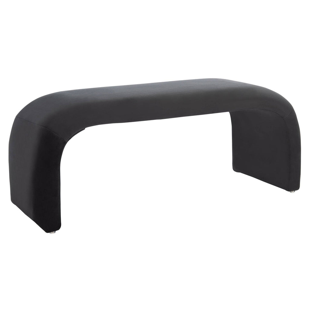 Black Accent Bench D6764