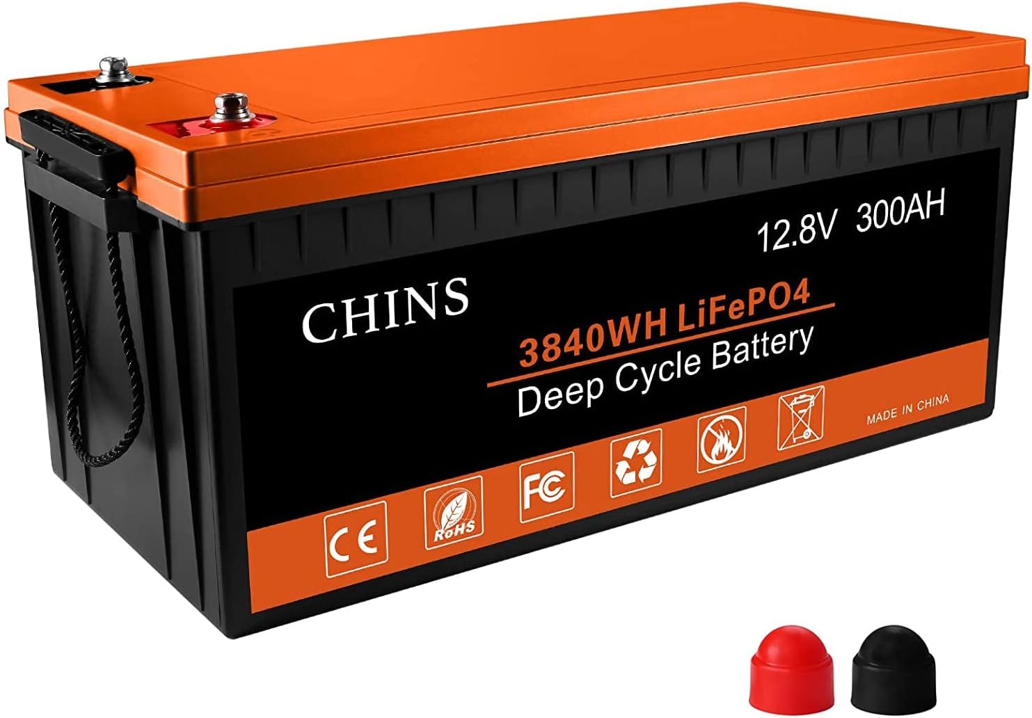 LiFePO4 Battery 24V 100Ah Lithium Battery with 100A BMS K954