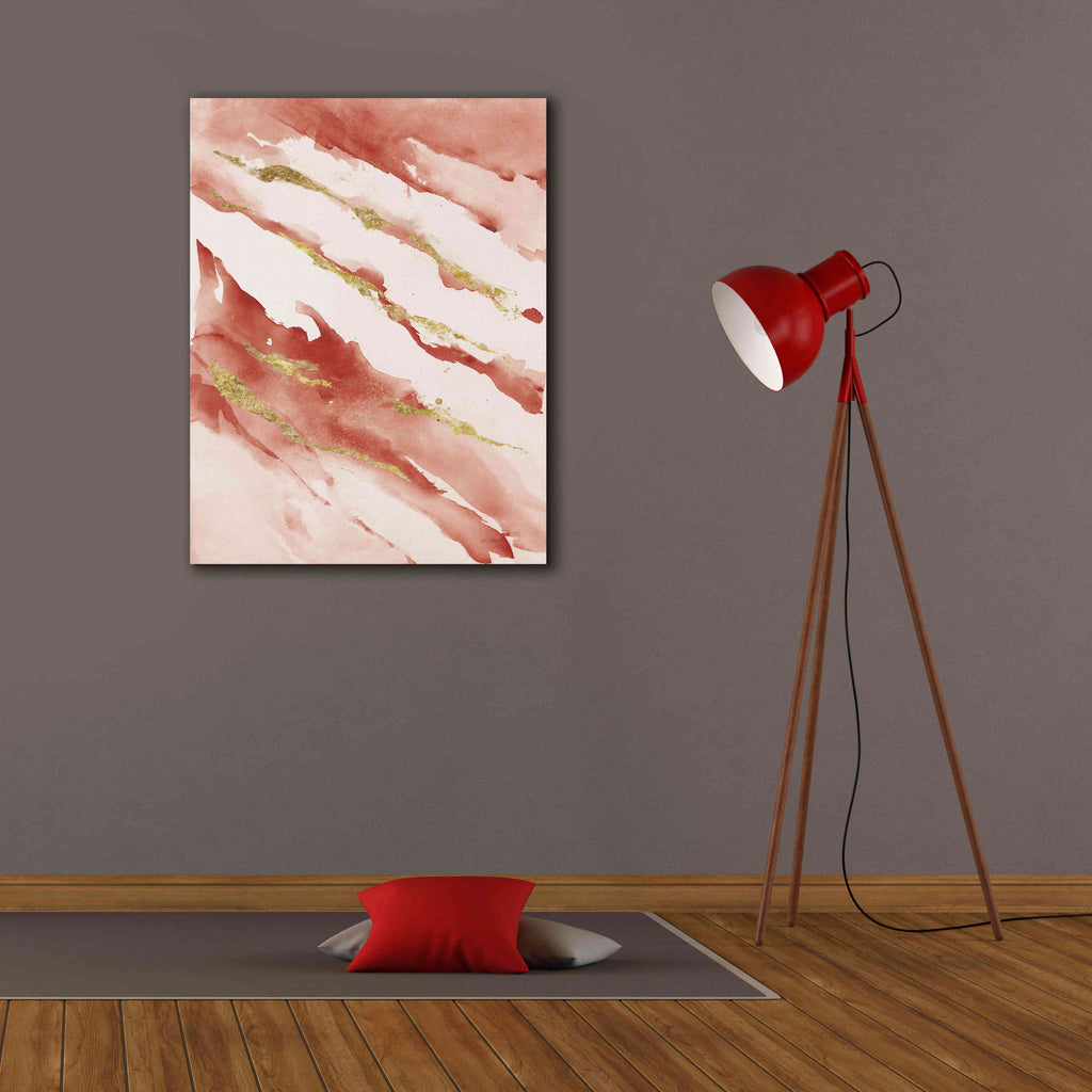 Red Giclee Canvas Wall Art, 26"x34" N5357