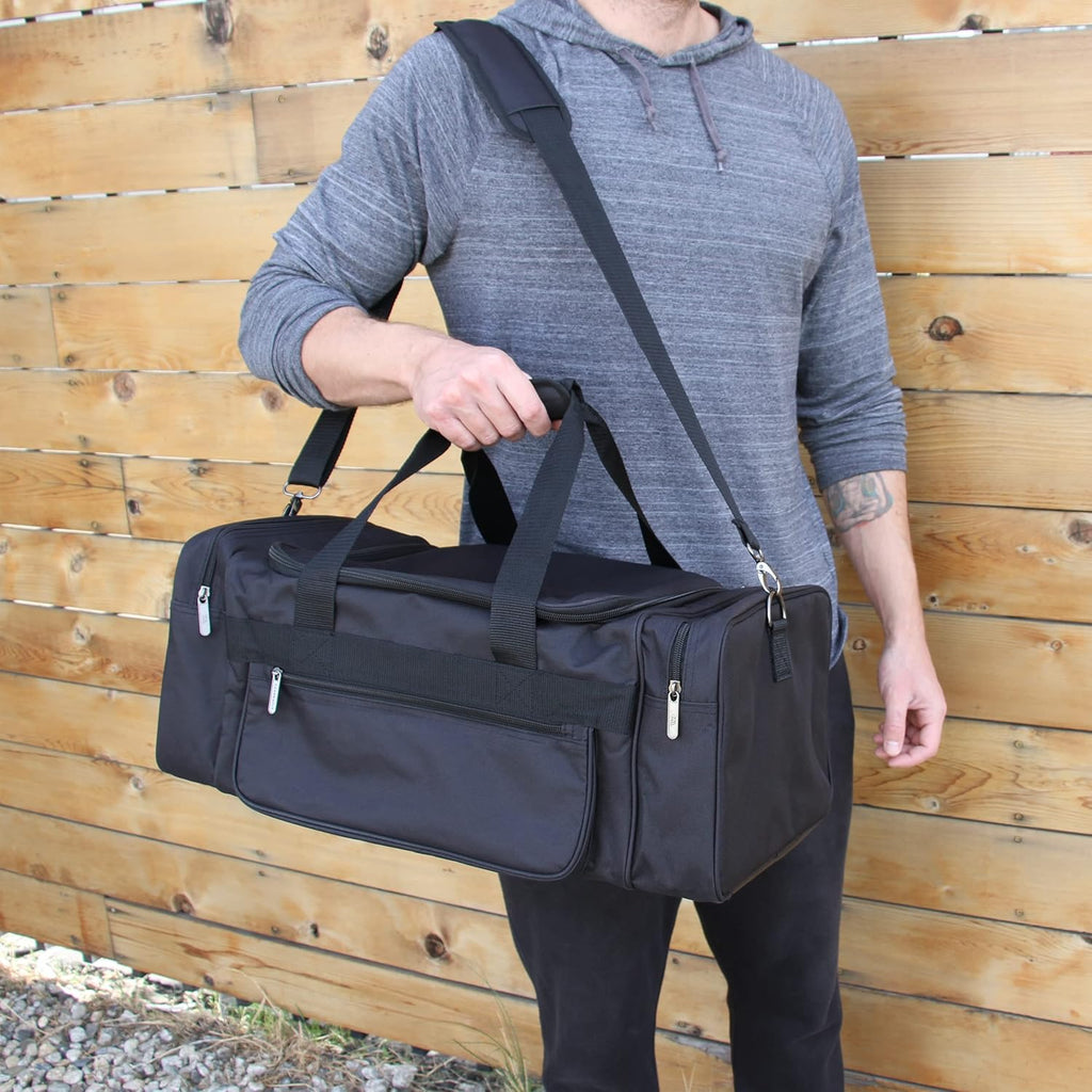 DJ Case Cable File Bag with Padded Walls and Cable Storage Dividers M2598