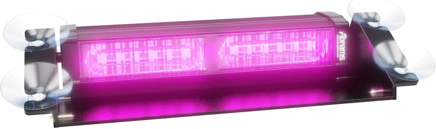 36W 12 LED Windshield Strobe Warning Light Bar P1379