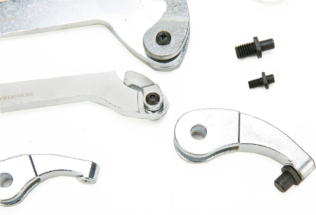 Adjustable Hook And Pin Wrench Spanner Tool Set Pack of 2 Y85568