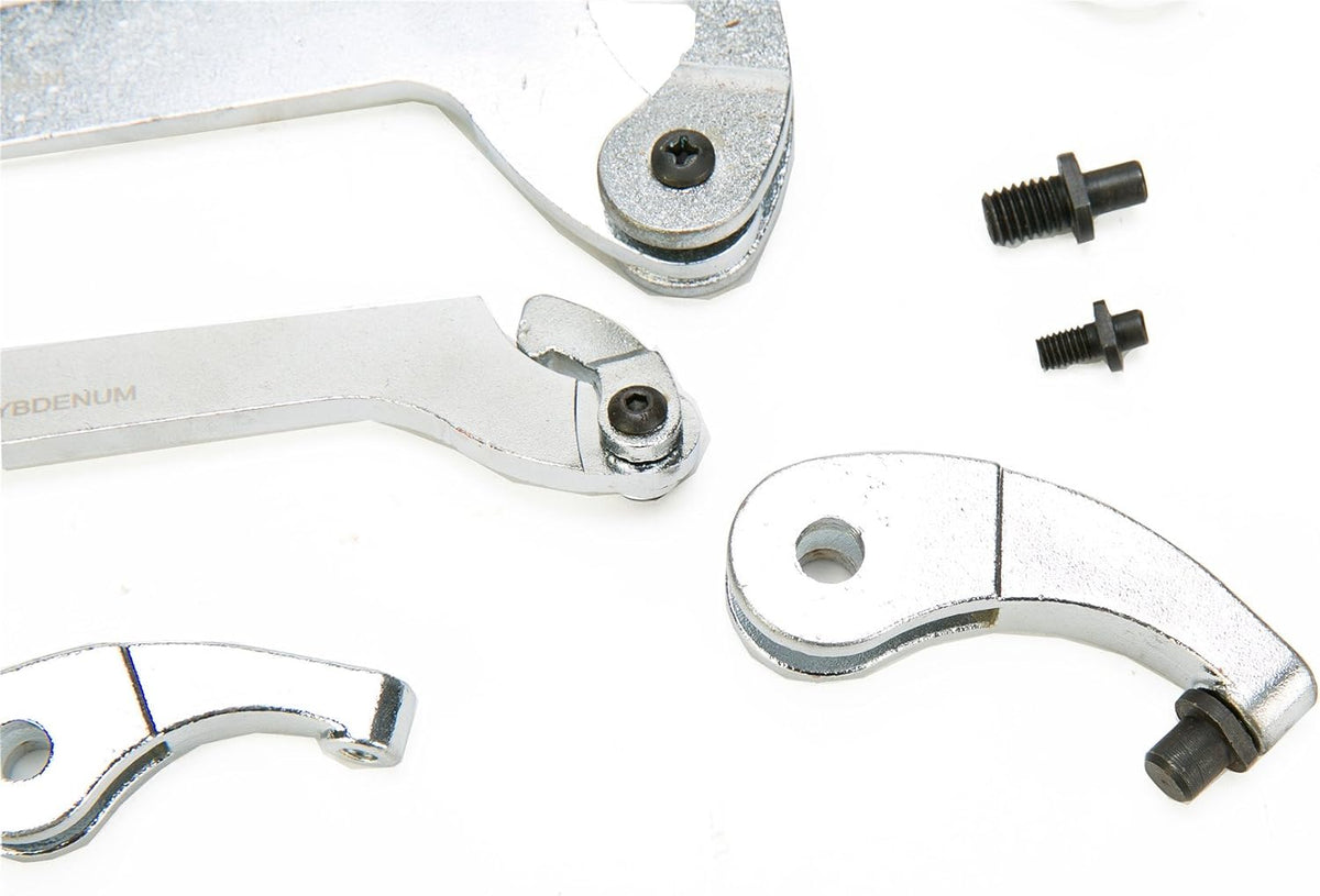 Adjustable Hook And Pin Wrench Spanner Tool Set Pack of 2 Y85568