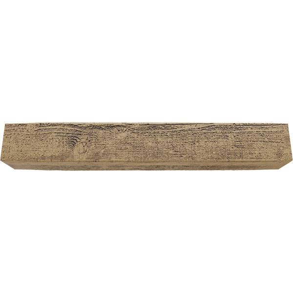 Rough Sawn Faux Wood Fireplace Mantel K307