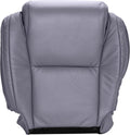 Graphite Gray Leather Driver Bottom Replacement Seat Cover P1909