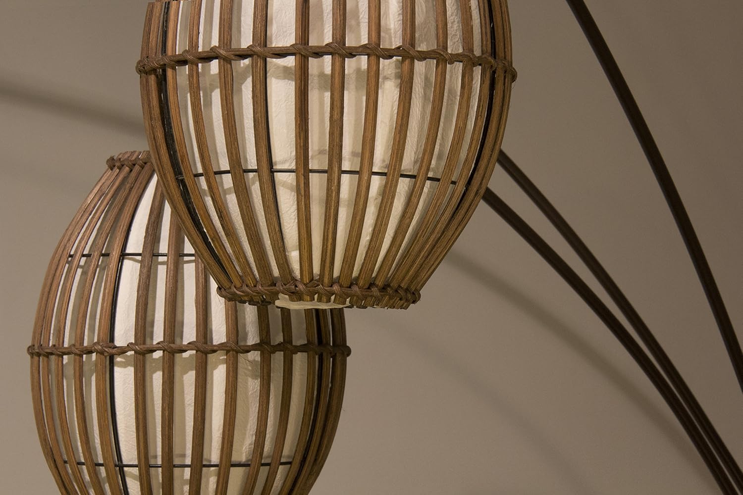 Antique Bronze Arc Floor Lamp Q838