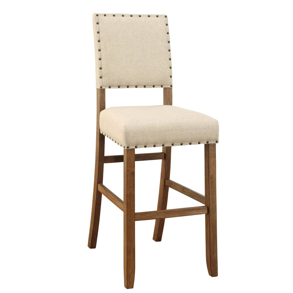 Natural Bar Chair (Set of 2) J63798