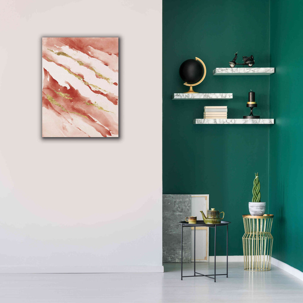 Red Giclee Canvas Wall Art, 26"x34" N5357