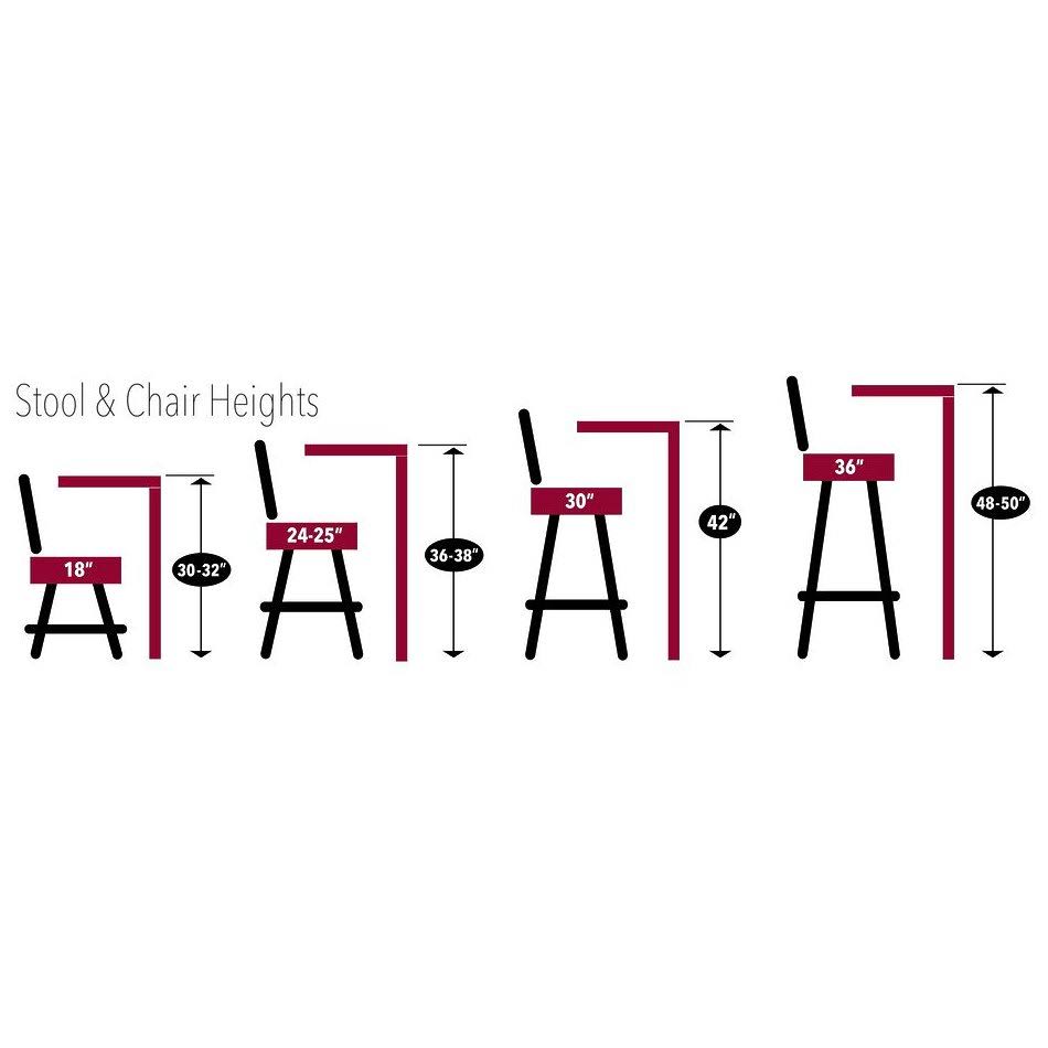 Black Wrinkle Swivel Bar Stool N7888