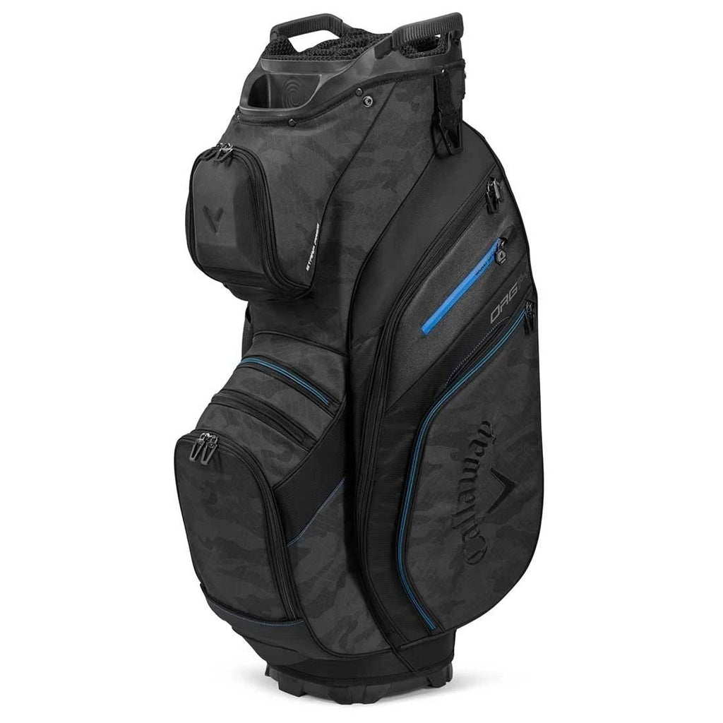 14 Cart Bag White Charcoal Black Red B9334