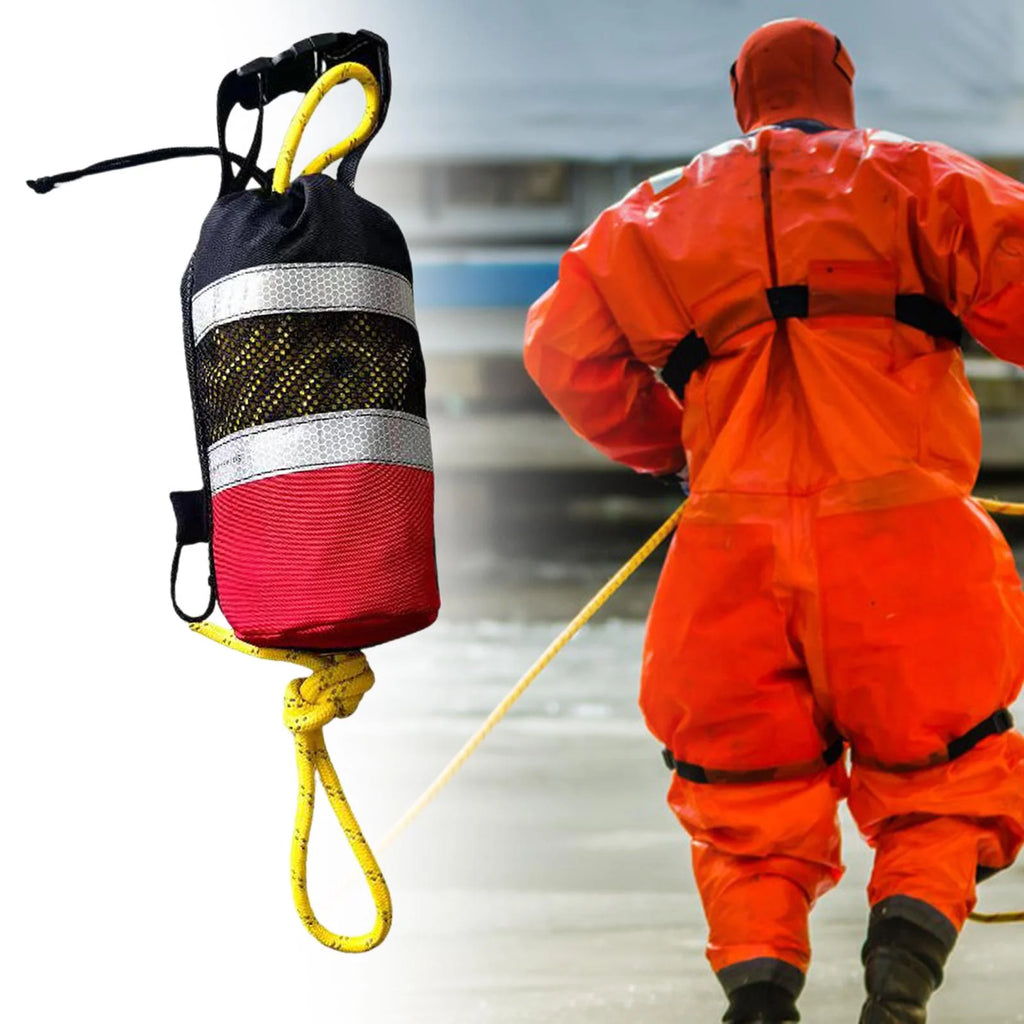 Throwable Rope Throw Bag Flotation Device Throwline Q6286