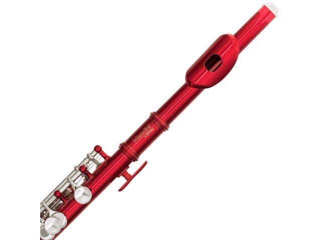 Red Piccolo with Nickel Plated Keys U809
