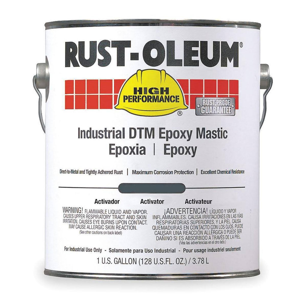 Black Epoxy Mastic Coating, 1 Gal V8348