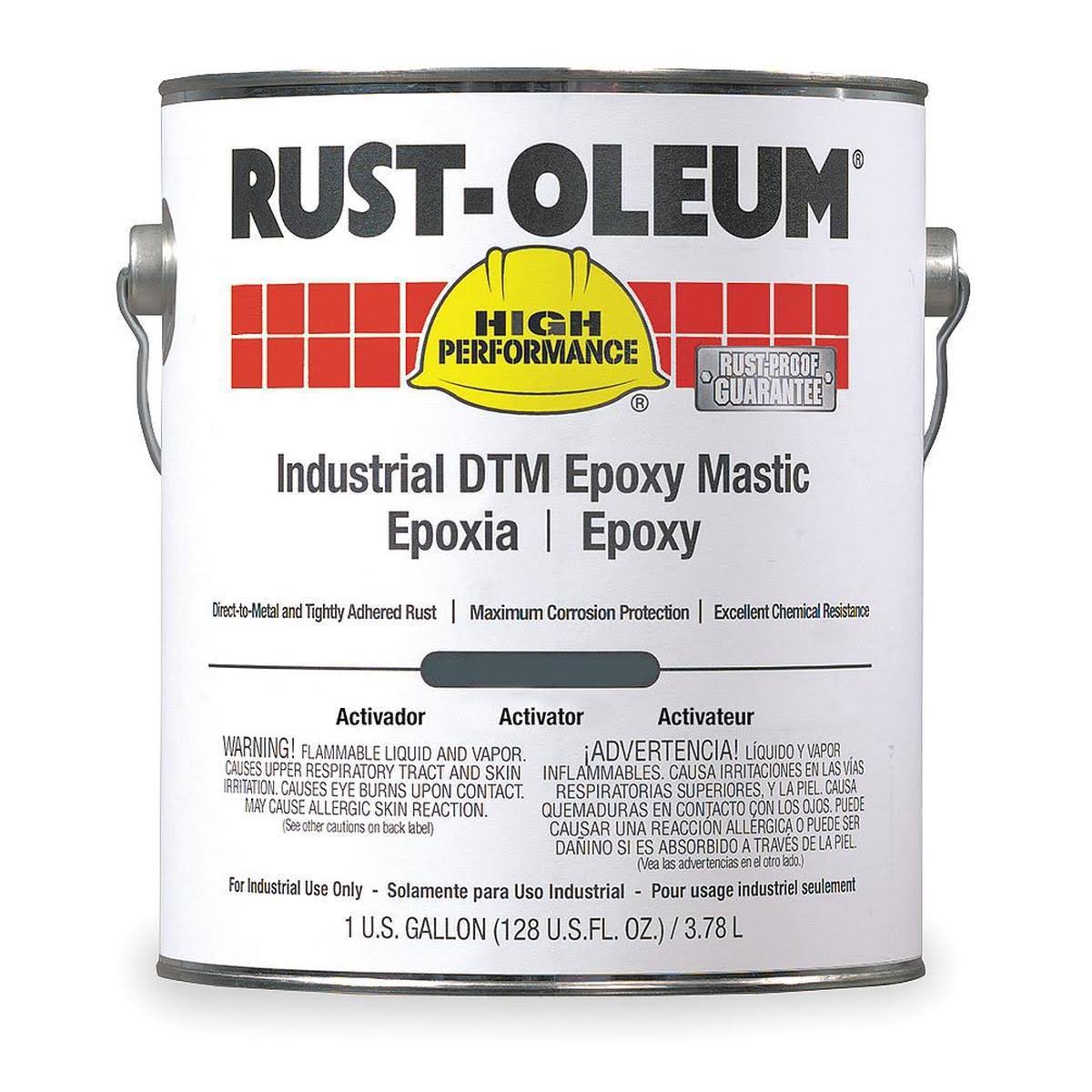 Black Epoxy Mastic Coating, 1 Gal V8348