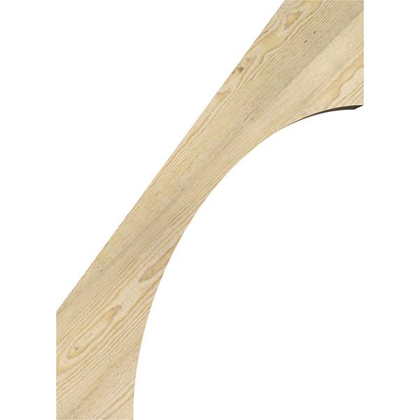 6x22W x 22x22D x 30x22H Rough Sawn Brace, Douglas Fir J758027