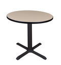 Beige Round Breakroom Table V769