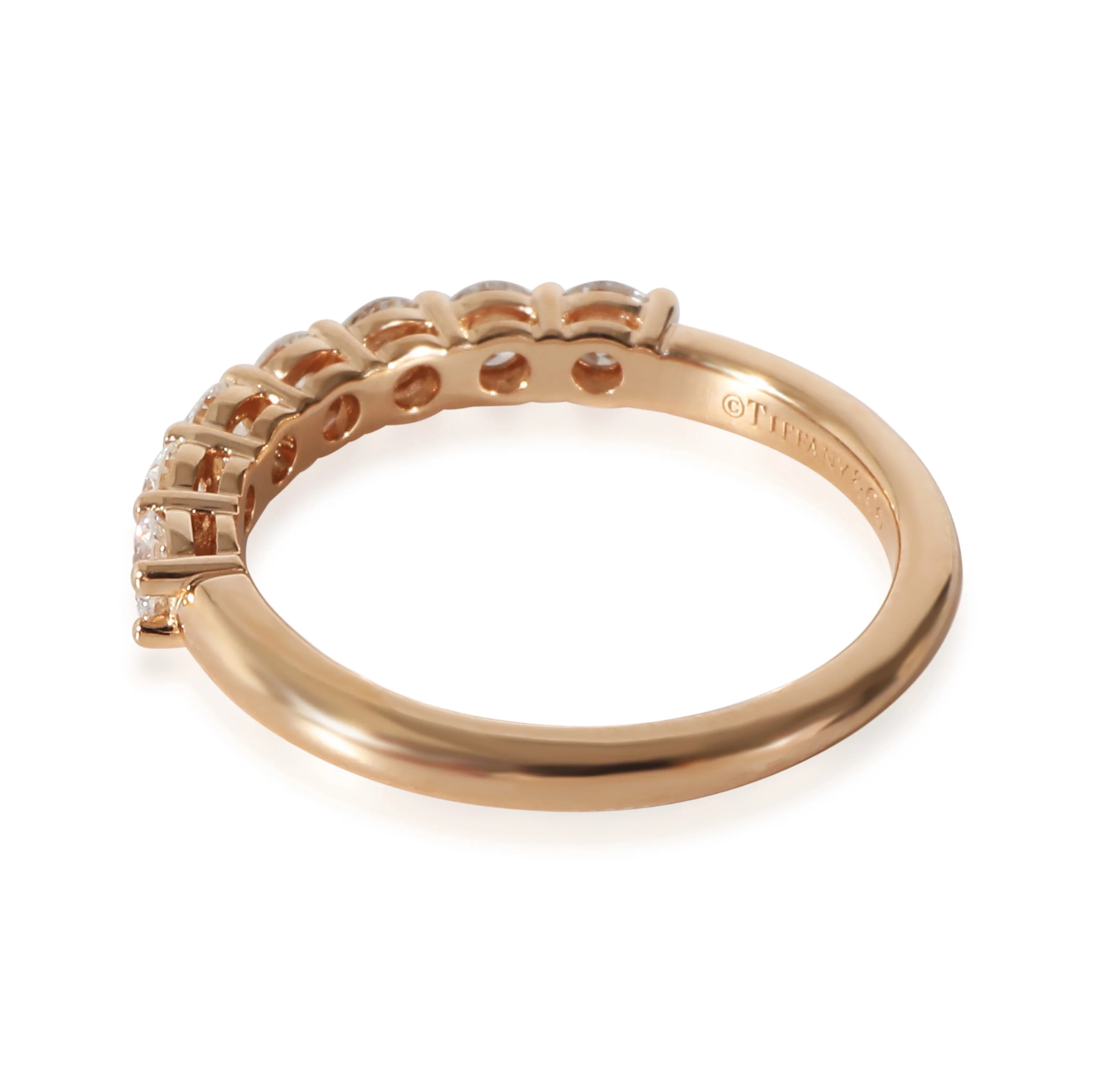 18K Rose Gold Band C124