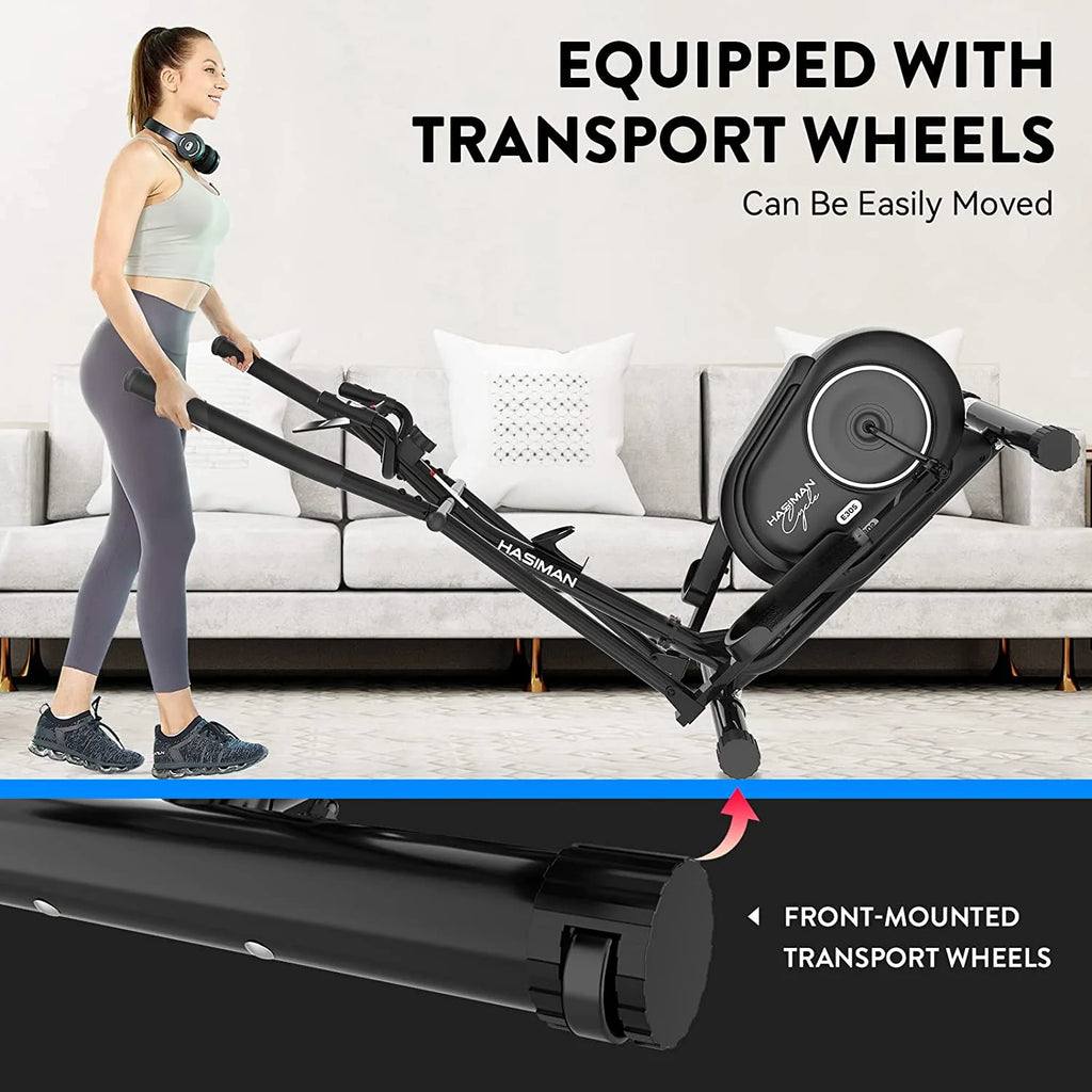 Magnetic Elliptical Exercise Machine with Pulse Rate Grips I69704