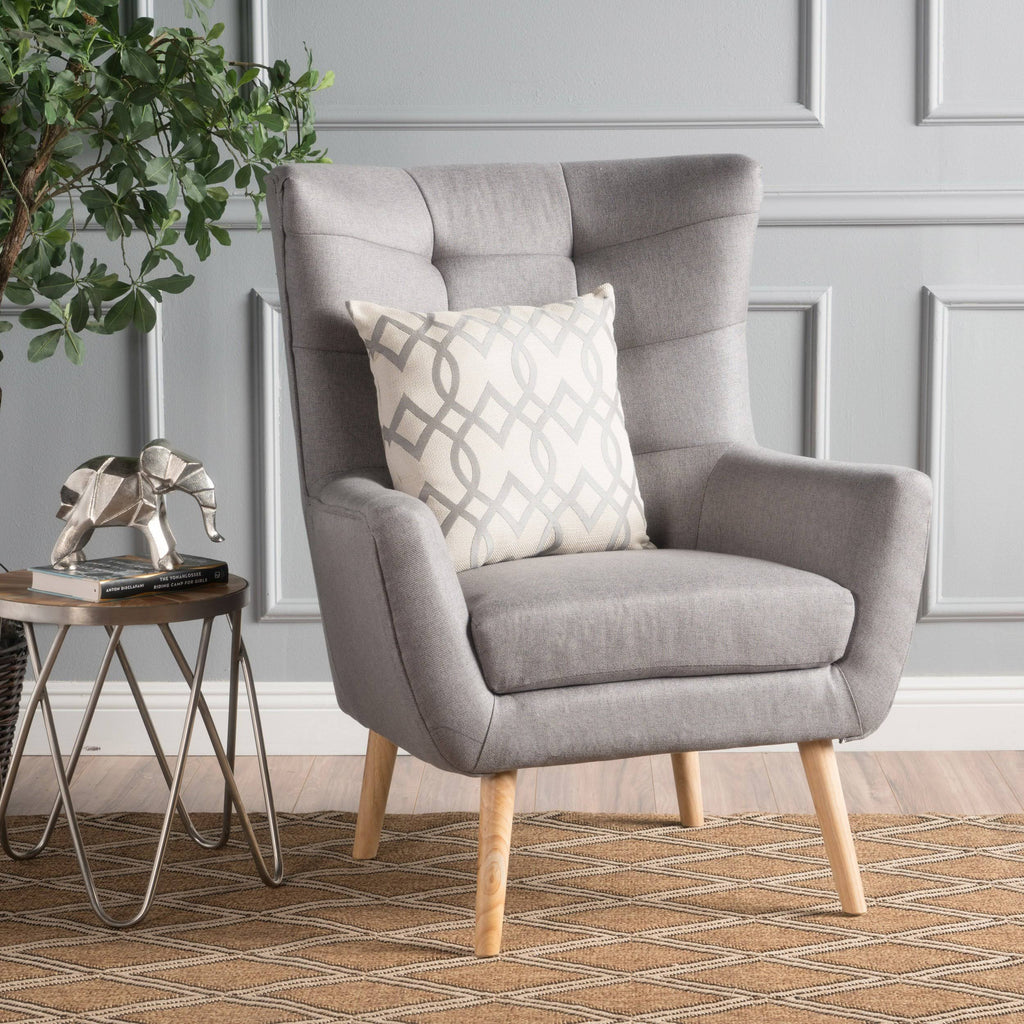 Dark Teal Fabric Club Chair X19867