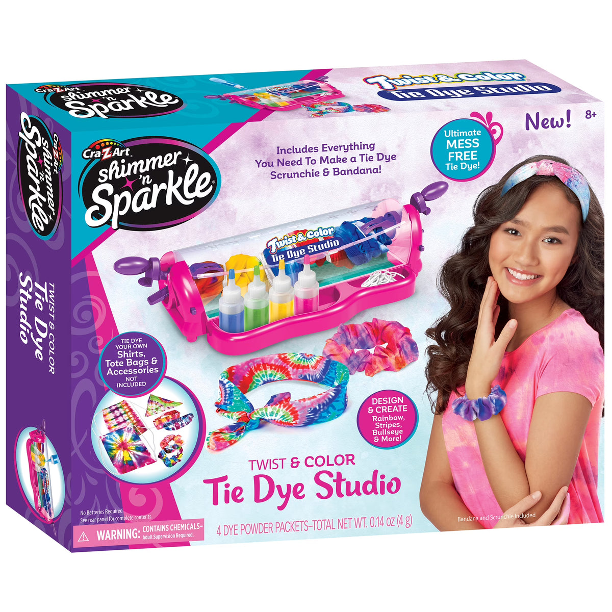Twist & Color Tie Dye Studio Craft Kit B419666