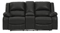 Reclining Loveseat with Console F453