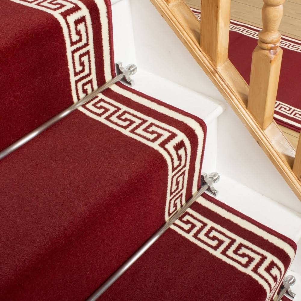 Red Stair Carpet Runner 3 Foot Y45166