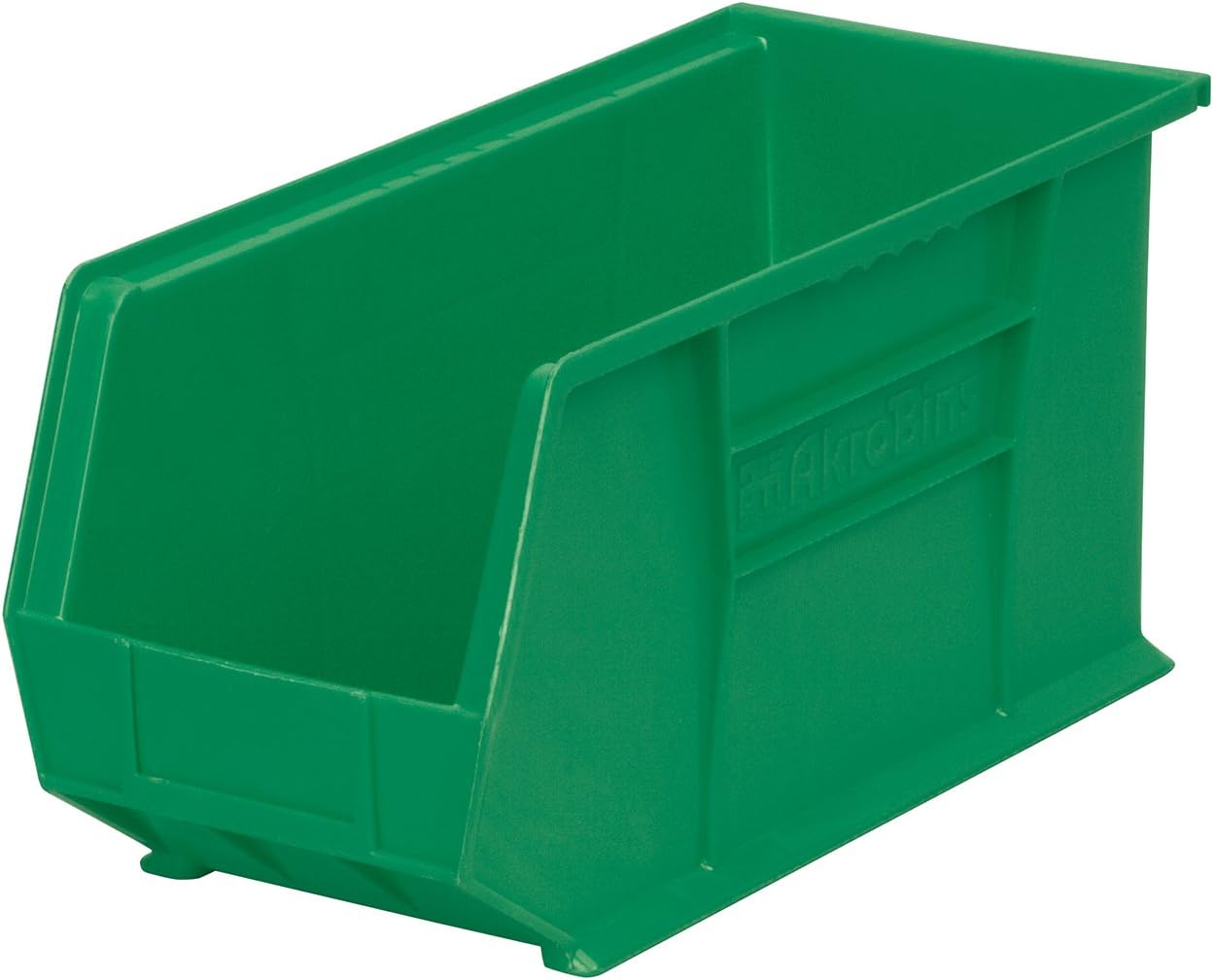 Yellow Plastic Storage Bin Hanging Stacking Containers 6-Pack C935