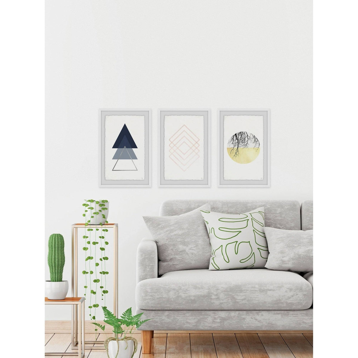 Triptych, 18 inch x 36 inch S20310