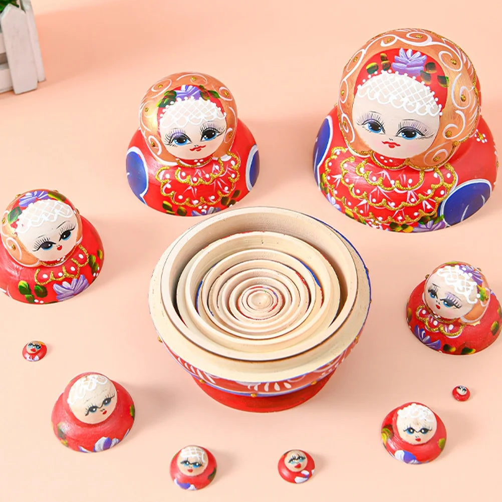 Wooden Matryoshka Dolls Nesting Russian Dolls C810549