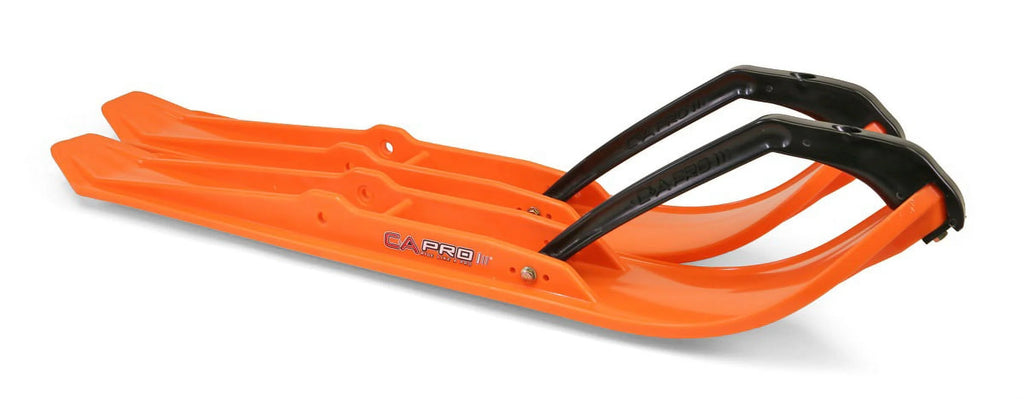 Orange Snowmobile Skis Complete Kit Y709