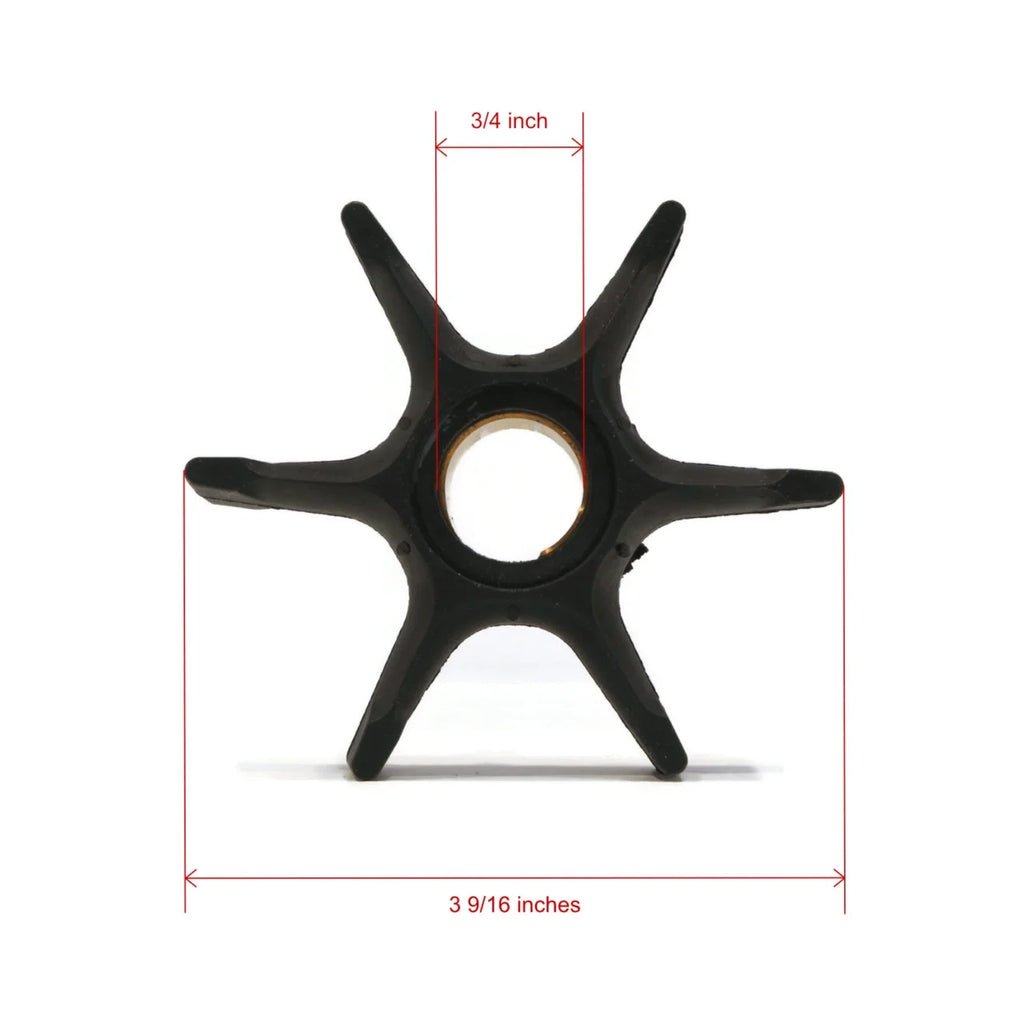 Water Pump Impeller Kit for 1984 Evinrude 75 HP Boat V899